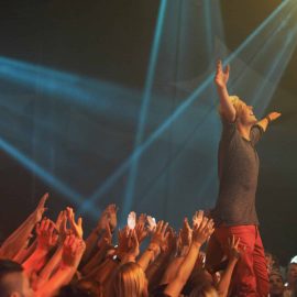 Concert madness is euphoric.